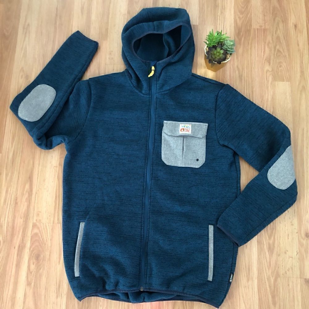 Picture Expedition Clothing France Polartec Elbow Patch Full Zip Hoodie